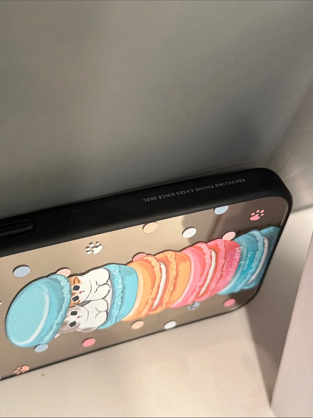 Casetify Mirror Case with Mofusand Pastel Macaron Design iPhone 17 Pro Max